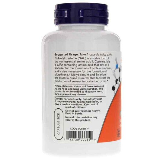 NAC 600 Mg, NOW